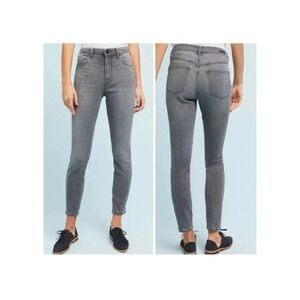 Pilcro and The Letterpress‎ Jeans Womens 32 Grey STET Skinny Factory Faded